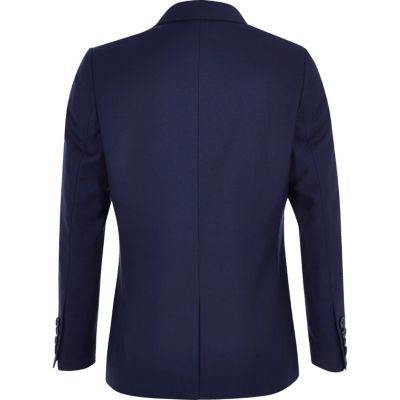 Boys blue suit jacket